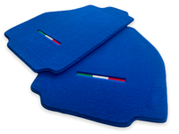 Floor Mats For Ferrari 458 Speciale 2012-2015 Blue Autowin Brand Italian Edition