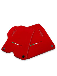 Floor Mats For Ferrari California 2008-2014 Red Color - AutoWin