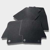 Floor Mats For Maserati GranCabrio MC (2013-2019) Black - AutoWin