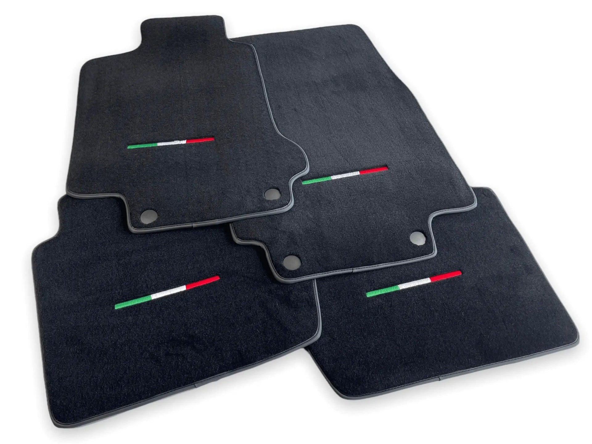 Floor Mats For Maserati GranTurismo MC (2009-2010) Black IT Edition - AutoWin