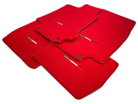 Floor Mats For Maserati GranTurismo MC (2009-2010) Red IT Edition - AutoWin