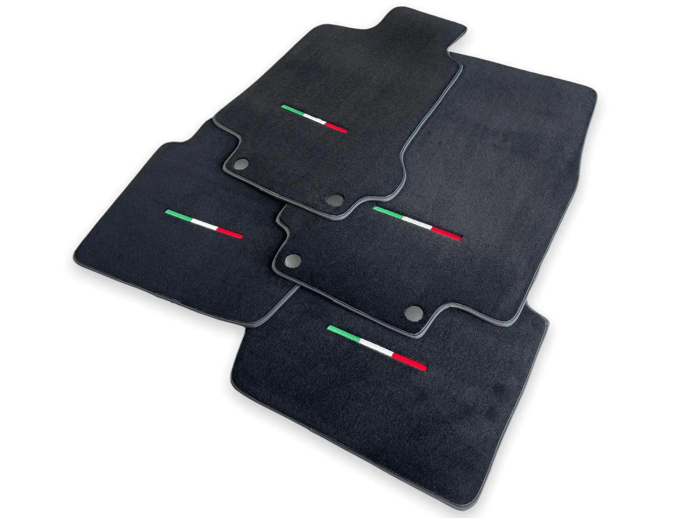 Floor Mats For Maserati GranTurismo Sport (2012-2019) Black IT Edition - AutoWin
