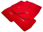Floor Mats For Maserati GranTurismo Sport (2012-2019) Red IT Edition - AutoWin