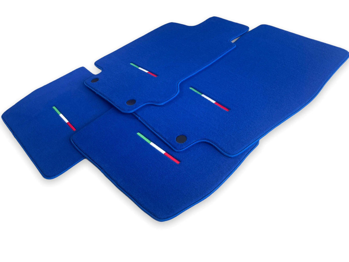 Floor Mats For Maserati GranTurismo Sportline (2009-2019) Blue IT Edition - AutoWin