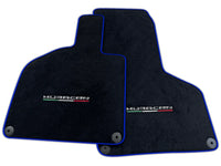 Floor Mats for Lamborghini Huracan With Italian Flag Green Stitch | Various Trim Colors