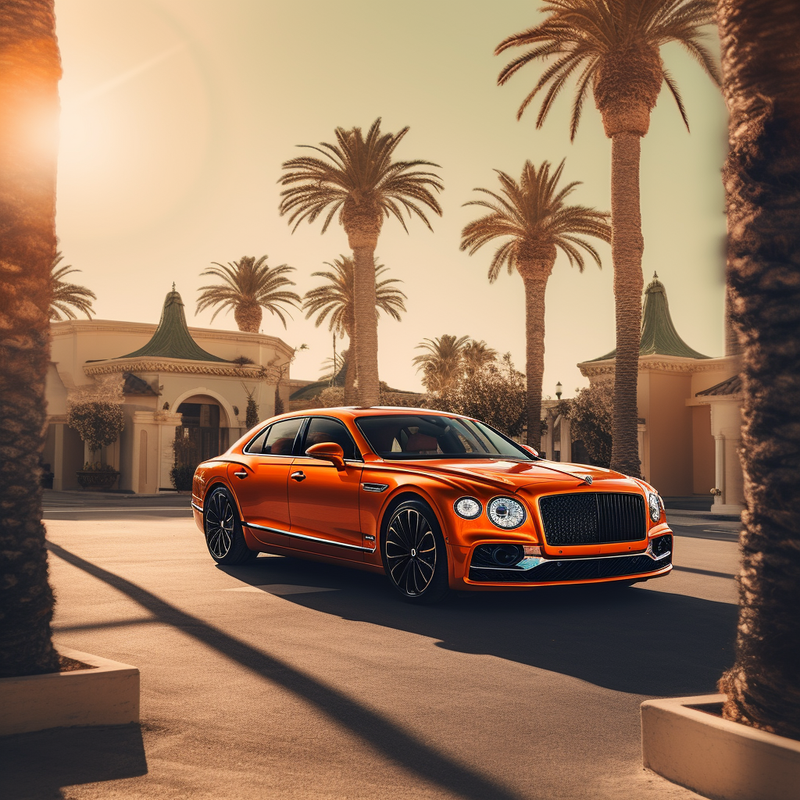 حماية متطورة: سجادات أرضية ممتازة لسيارة Bentley Flying Spur (2019-2023)
