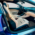 Gray Color Floor Mats for Ferrari GTC4 Lusso (2016-2023)