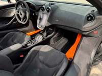 Tapis de voiture noirs pour McLaren 600 LT (2018-2020) avec