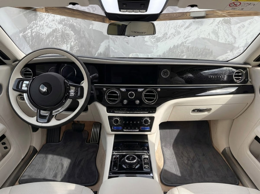 Tapis de voiture Alcantara pour Rolls Royce Spectre