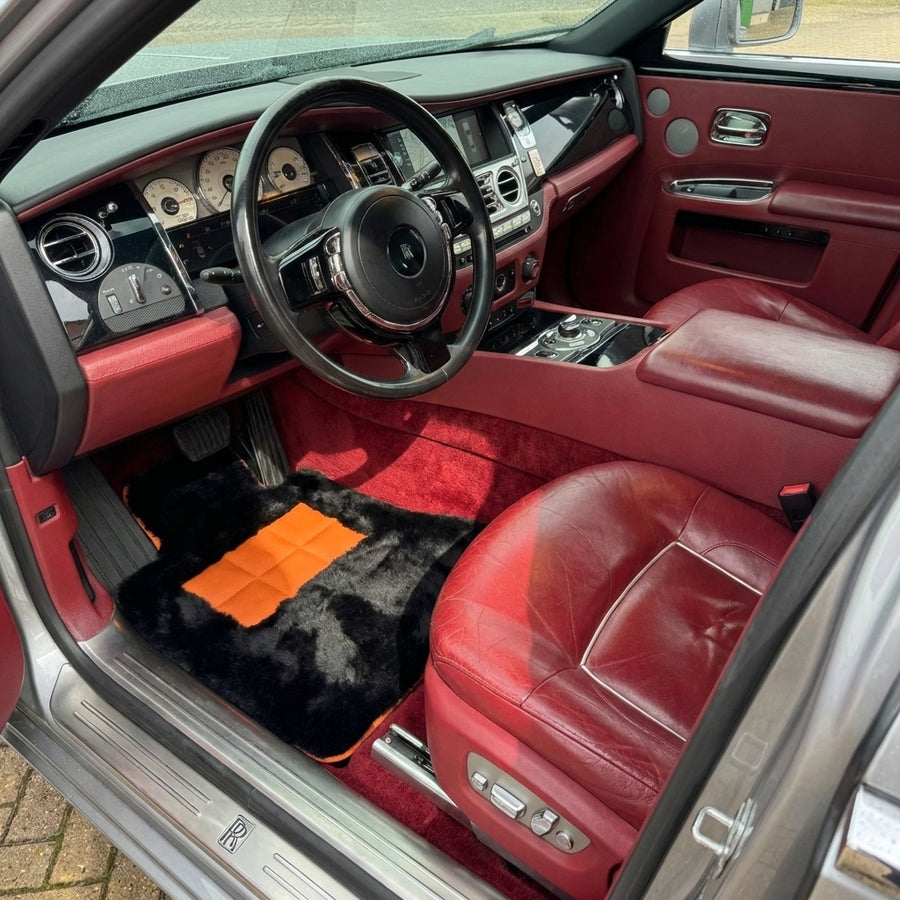 Tappetini in Velluto Neri per Rolls-Royce Ghost Series II