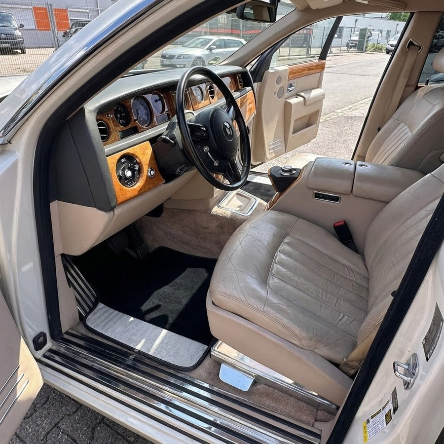 Tapis de voiture noirs pour Rolls Royce Phantom Sedan