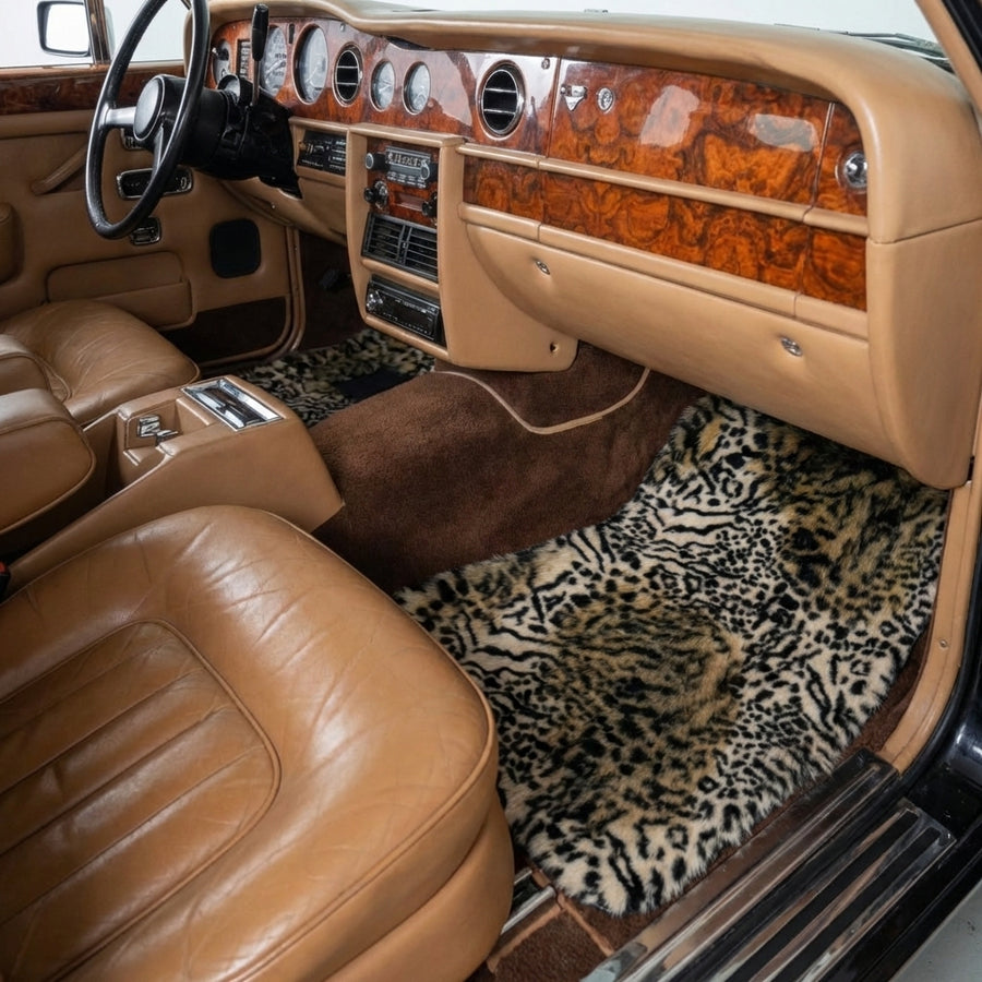 Leopardenfell Autofußmatten für Rolls-Royce Wraith (2013–2023)
