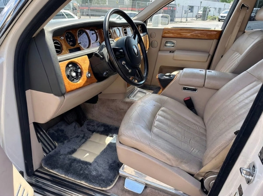 Sheepskin Floor Mats For Rolls Royce Phantom 2003–2016 Er56 Design Brand