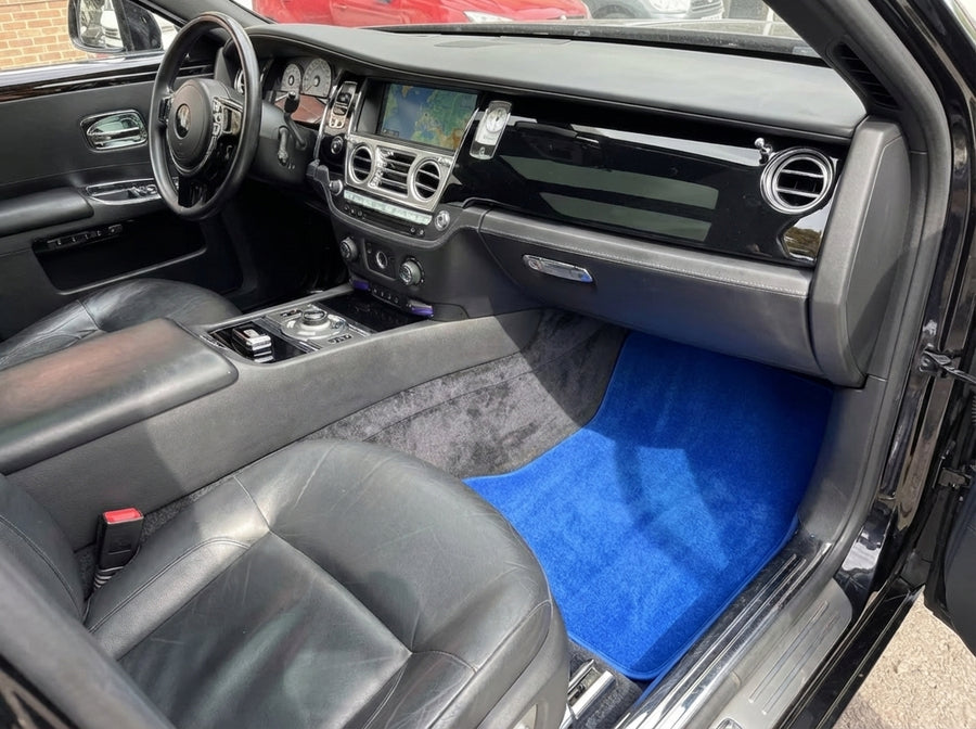 Tappetini per auto per Rolls Royce Ghost Series II (2021-2024) Blu