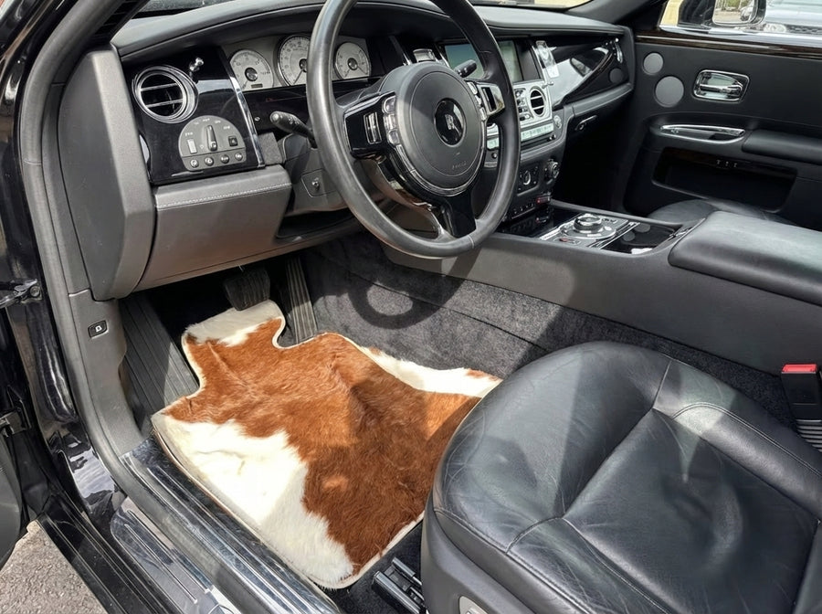 Tapis de voiture en cuir pour Rolls Royce Ghost Series II