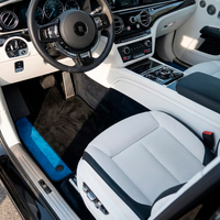 Tappeti per auto personalizzati per Rolls Royce Spectre (2023-2024) con Alcantara blu