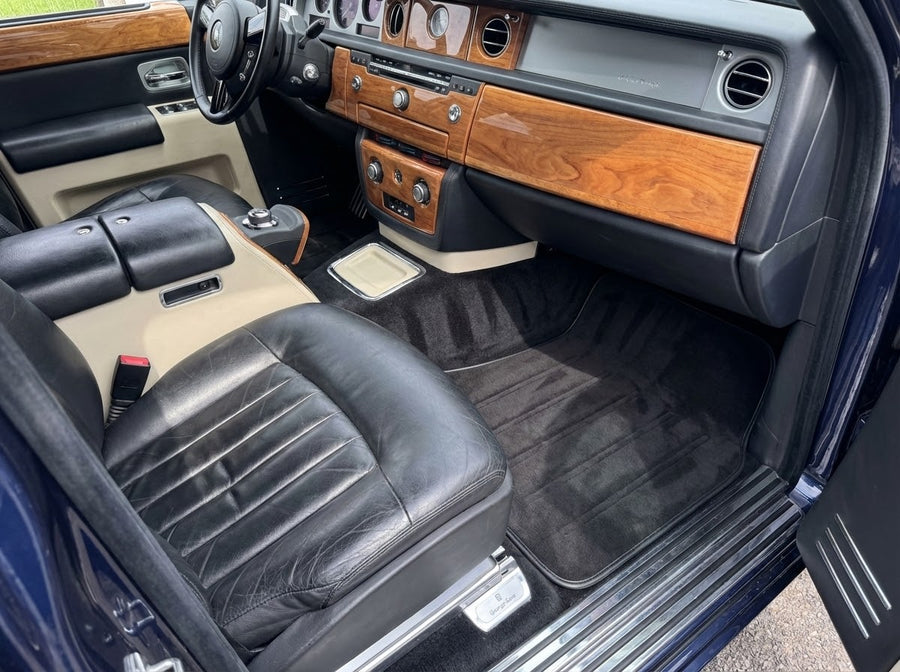 Alcantara Autofußmatten Für Rolls Royce Black Badge Phantom VIII (2017-2024)