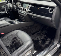 Schaffell-Fußmatten für Rolls Royce Ghost Serie I (2010–2020) Er56 Design Marke