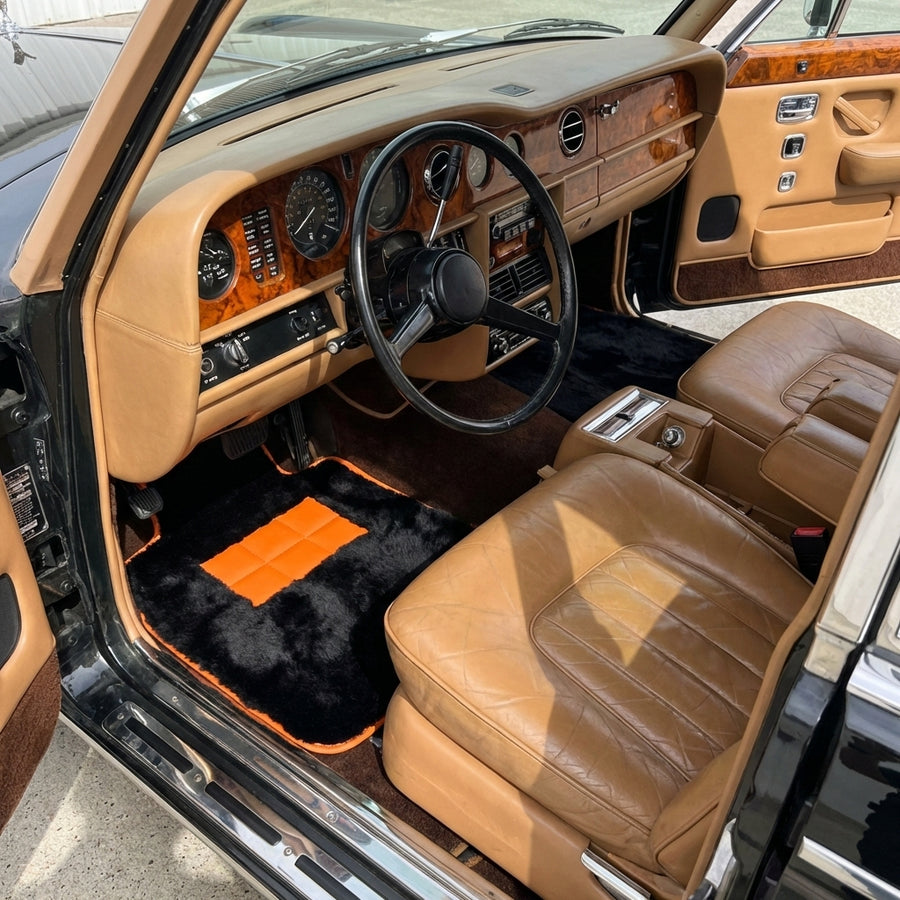 Tappetini in Velluto Nero per Rolls-Royce Wraith (2013–2023)