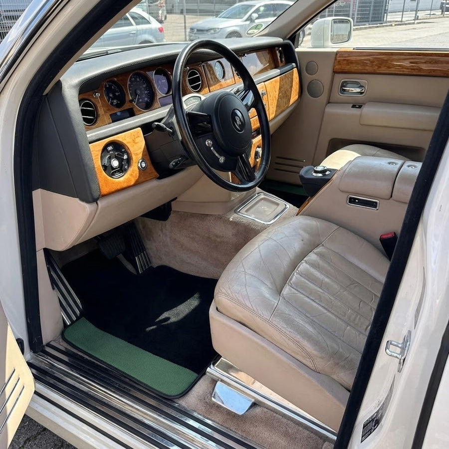 Alfombrillas de coche negras para Rolls Royce Phantom