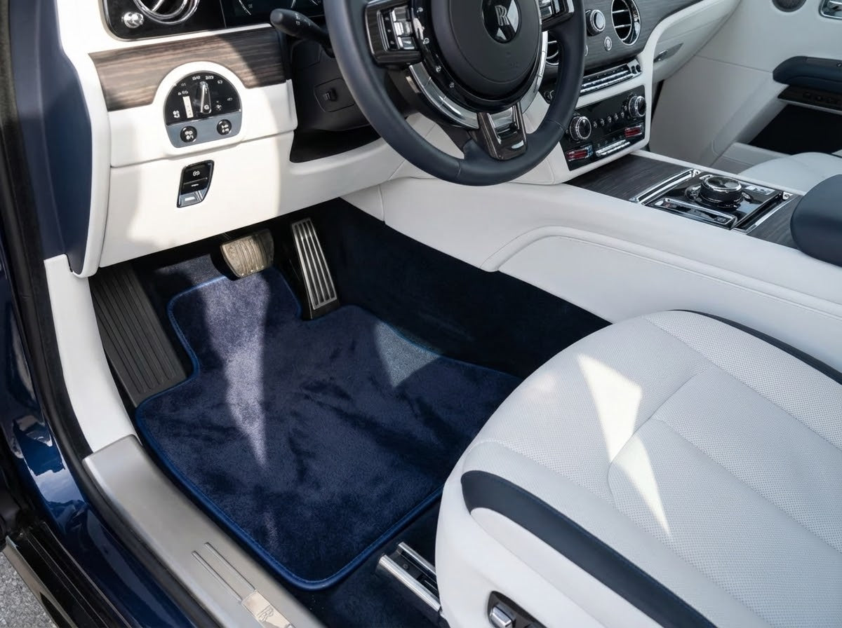 Tappetini per Auto per Rolls Royce Spectre (2023-2024) Blu Scuro