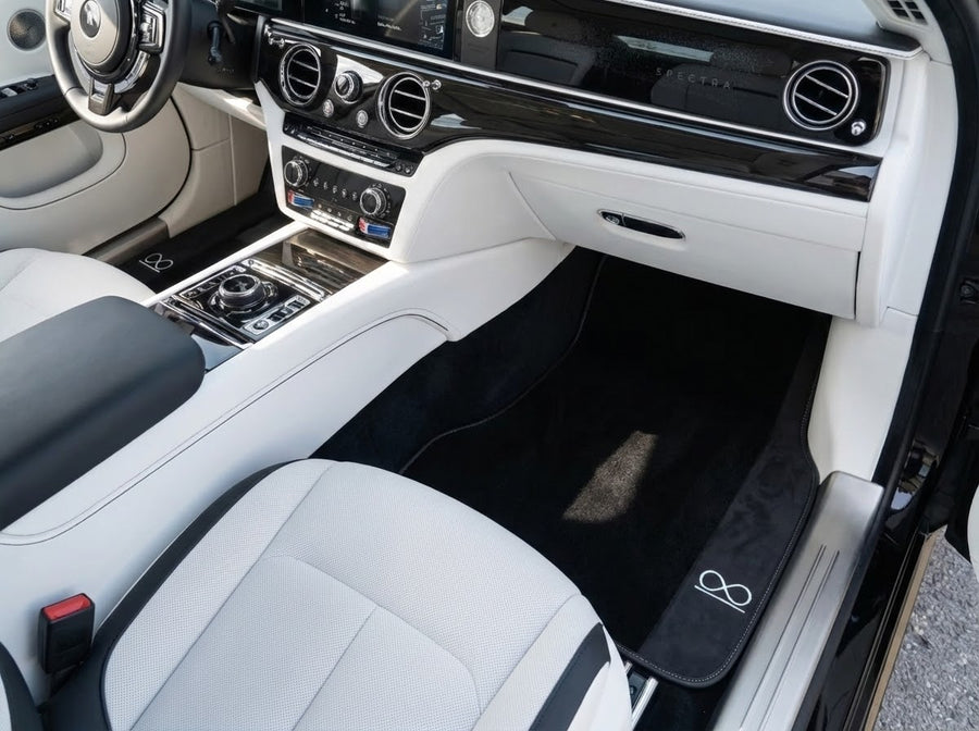 Tappetini per auto Neri per Rolls Royce Spectre (2023-2024)