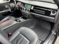 Tapis de voiture en cuir pour Rolls Royce Black Badge Ghost Série I (2010–2020) Noir