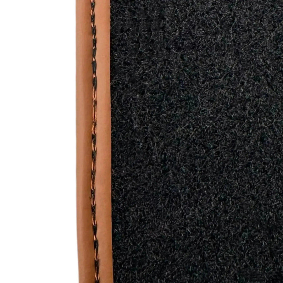 Ginger Color Sheepskin Floor Mats for Rolls-Royce Ghost Series II (2021-2024) - AutoWin