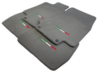 Gray Floor Mats For Maserati GranTurismo S (2008-2012) IT Edition - AutoWin