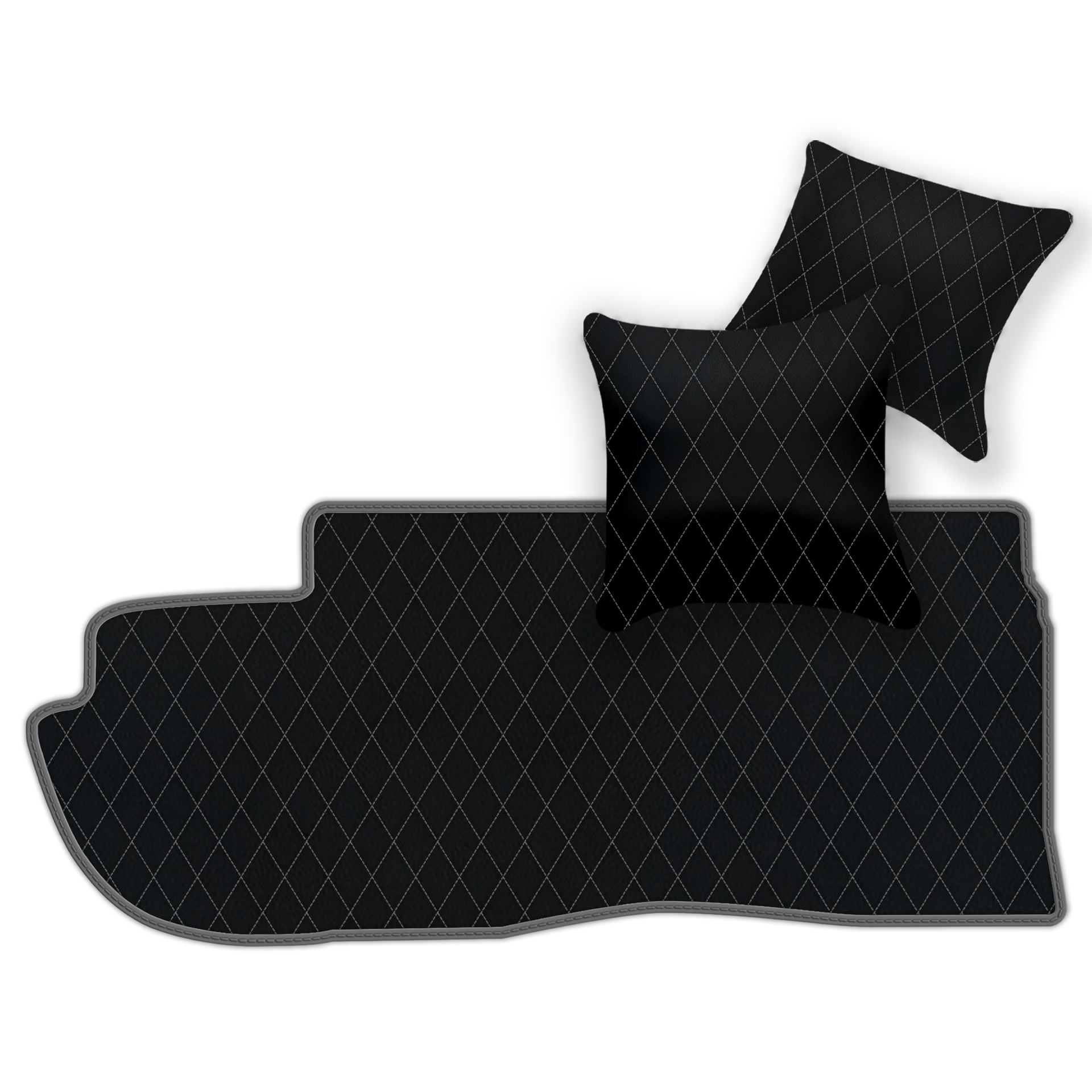 Tapis de voiture bleus pour Ferrari 599 Coupé 2006-2012 Édition Italienne - AutoWin