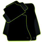 Customizable Black Floor Mats For Mercedes Benz GLE-Class W166 Allrounder (2015-2019)