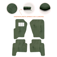 Luxury Sheepskin Floor Mats for Land Rover Discovery (2017-2026)