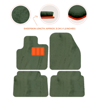 Luxury Sheepskin Floor Mats for Land Rover Discovery Sport (2015-2019)