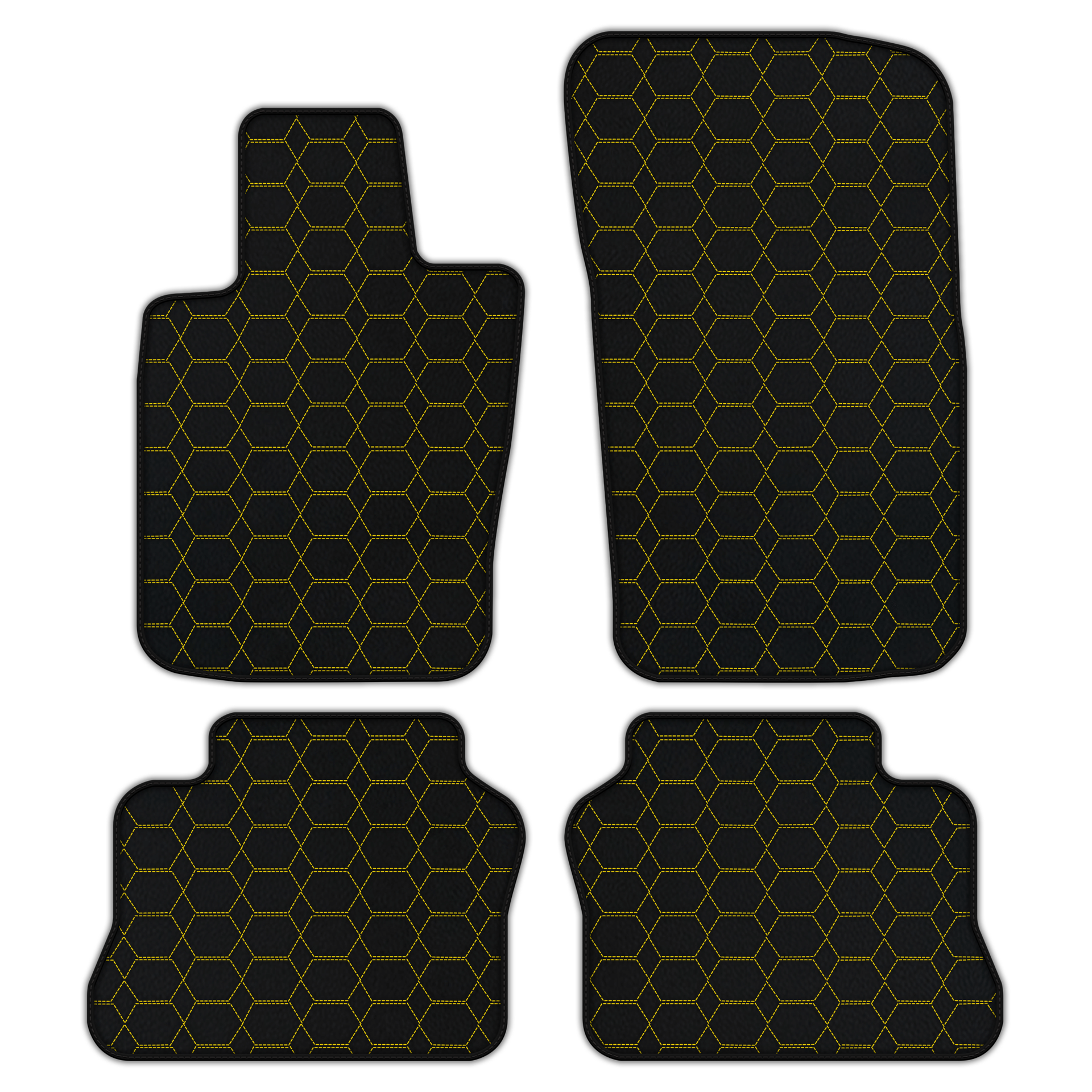 Custom Premium Leather Floor Mats for Porsche Panamera (2009-2016)