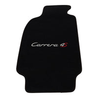 Alfombrillas de moqueta negras para Porsche Carrera 4S (1995-2026)