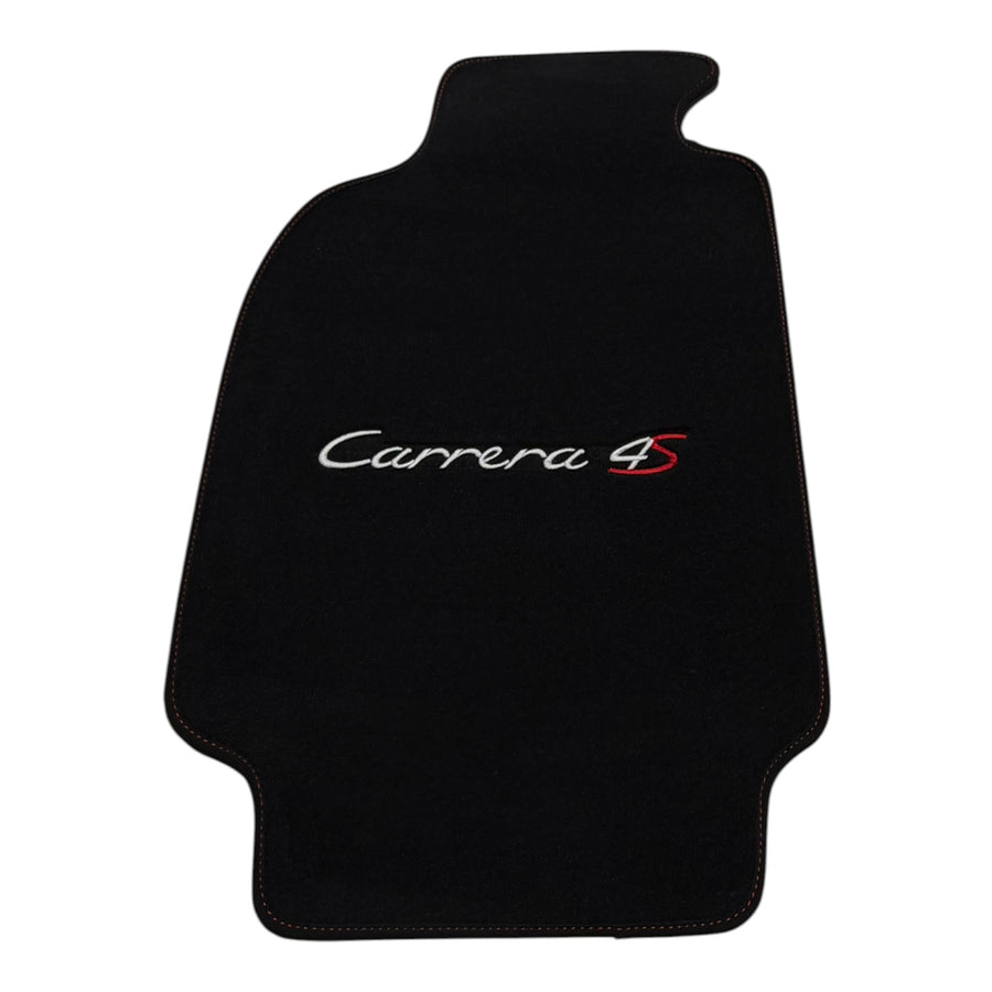Alfombrillas de moqueta negras para Porsche Carrera 4S (1995-2026)
