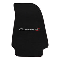 Alfombrillas de moqueta negras para Porsche Carrera 4S (1995-2026)
