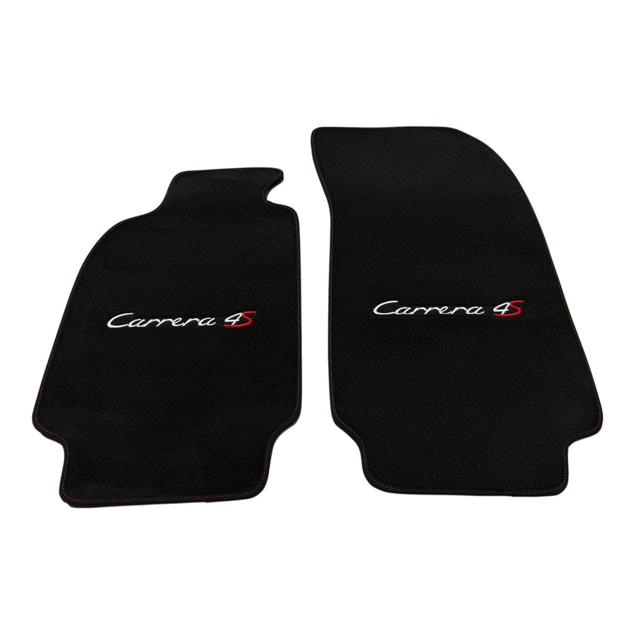 Alfombrillas de moqueta negras para Porsche Carrera 4S (1995-2026)