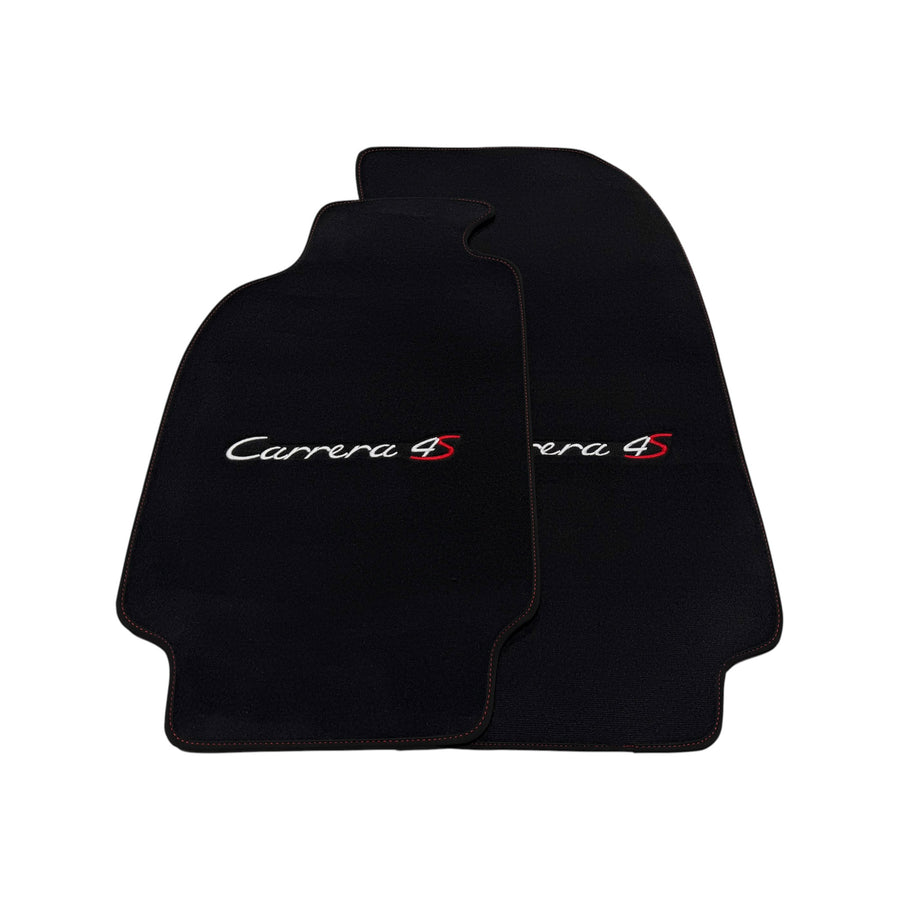 Alfombrillas de moqueta negras para Porsche Carrera 4S (1995-2026)