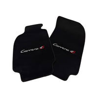Alfombrillas de moqueta negras para Porsche Carrera 4S (1995-2026)