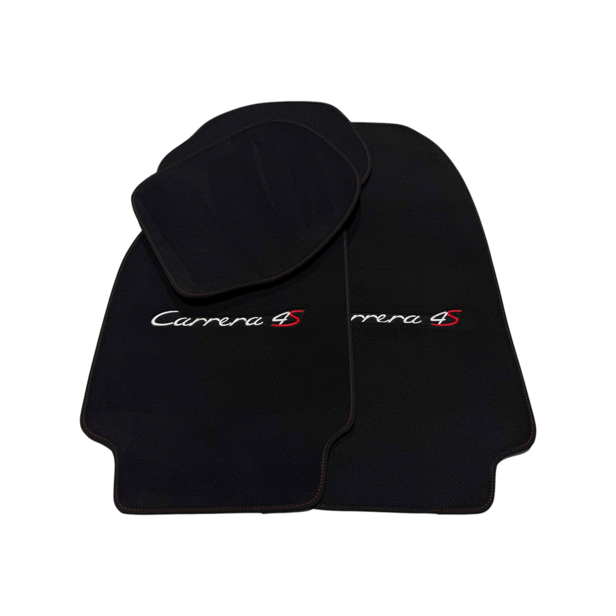 Alfombrillas de moqueta negras para Porsche Carrera 4S (1995-2026)