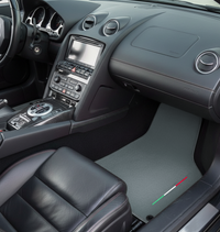 Tapis de voiture personnalisés pour Lamborghini Gallardo Couleur grise