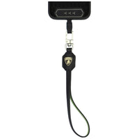 Lamborghini D1 Universal Leather Phone Hand Strap - Dark Blue