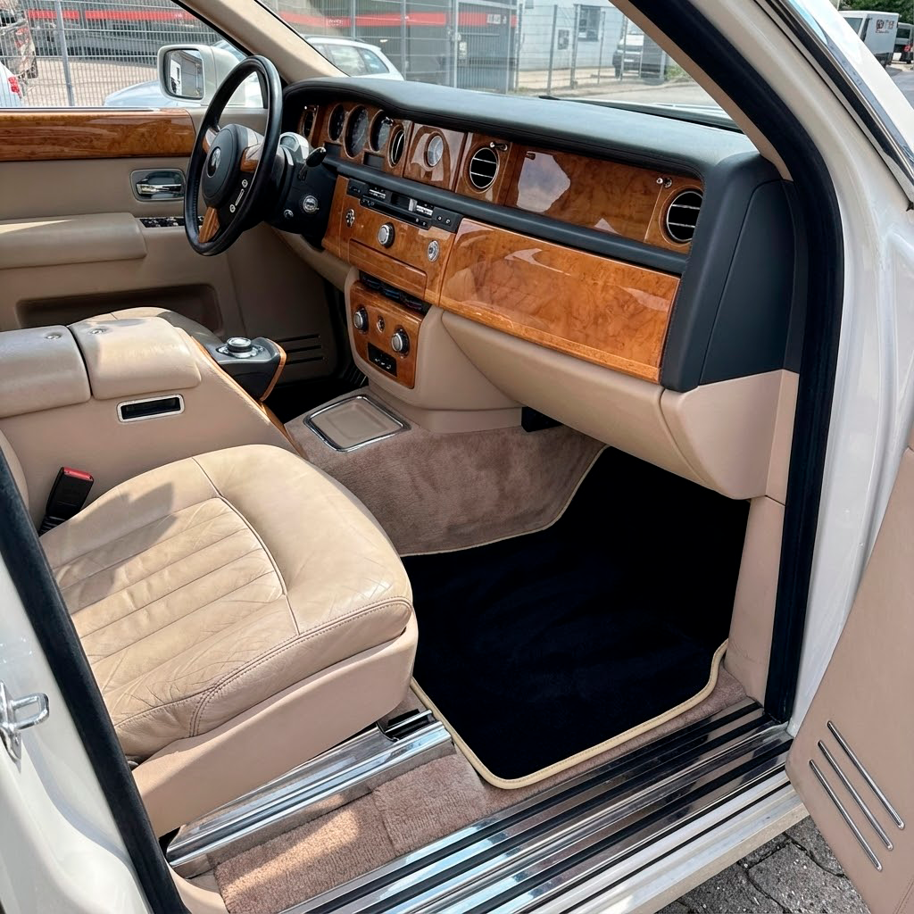 Floor Mats For Rolls Royce Phantom Drophead Coupe 2007–2016 Black - AutoWin.EU