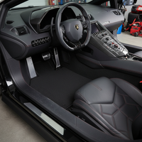Tapis de voiture personnalisables pour Lamborghini Aventador SV