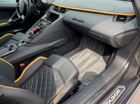 Customizable Floor Mats for Lamborghini Aventador Gray Color Carpet