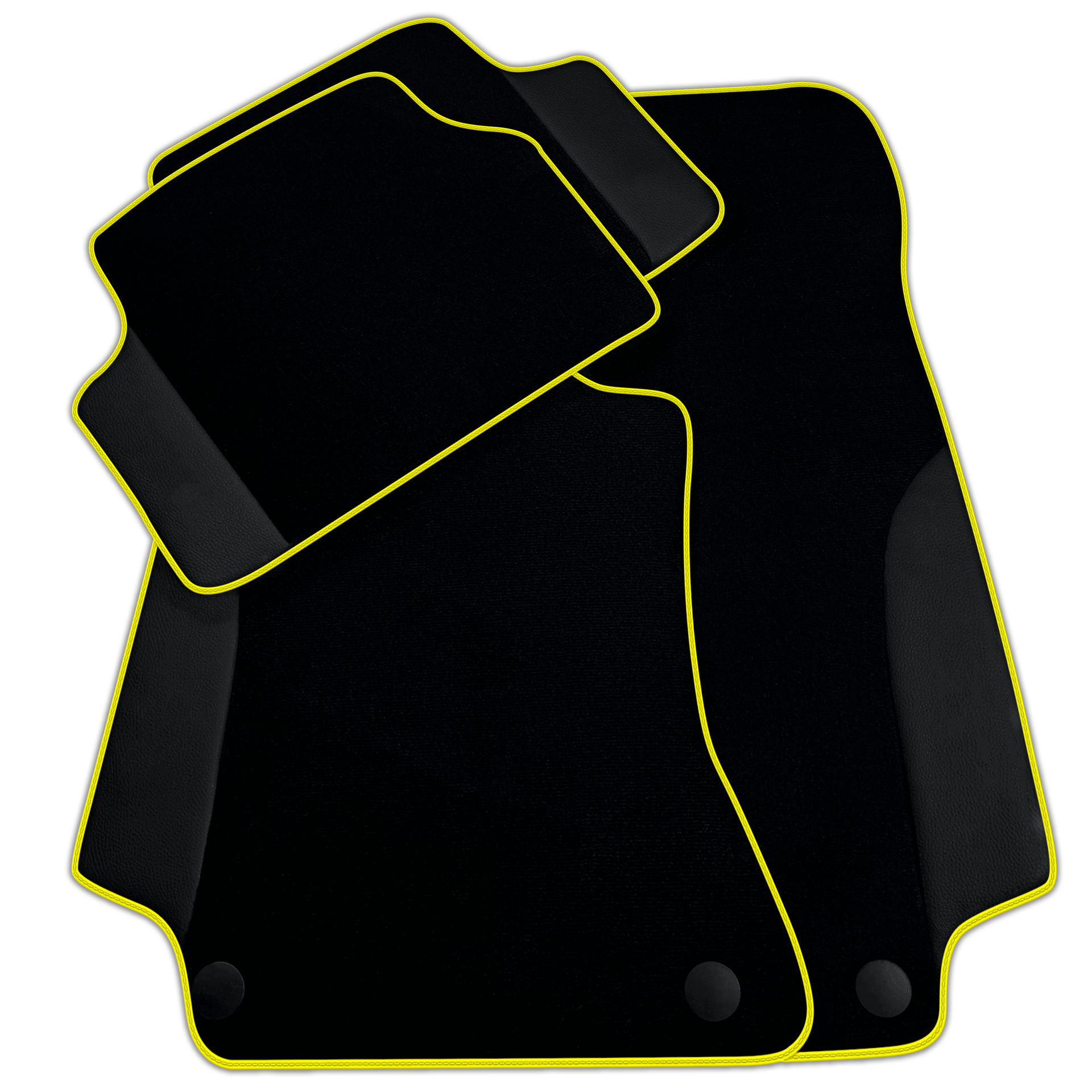 Customizable Black Floor Mats For Mercedes Benz E-Class A207 Convertible Facelift (2013-2017)