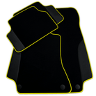 Customizable Black Floor Mats For Mercedes Benz C-Class W206 Sedan (2021-2023) Hybrid | Various Trim Colors