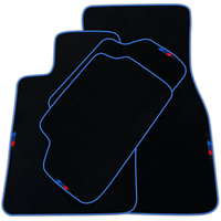 Black Mats For BMW U06 (2022-2026) | Blue Trim | Various Trim Colors