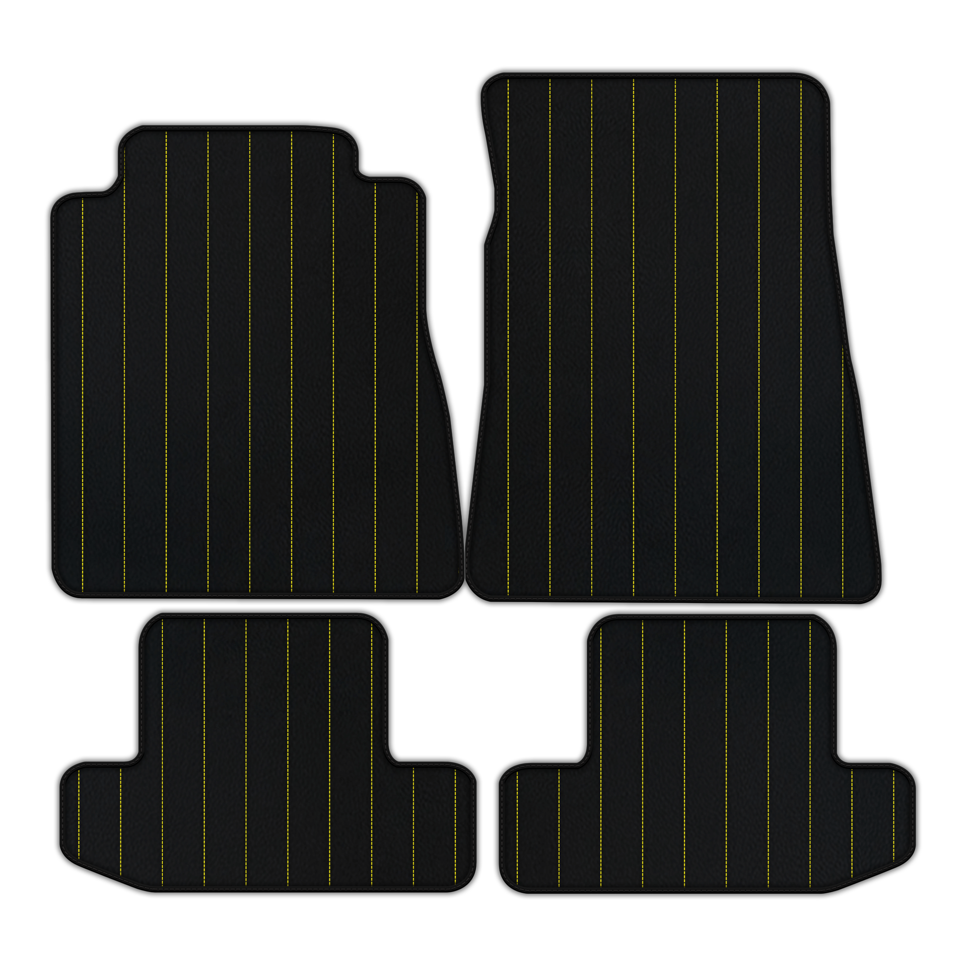 Custom Leather Floor Mats for Ford Mustang GT500 Shelby (2015-2021)